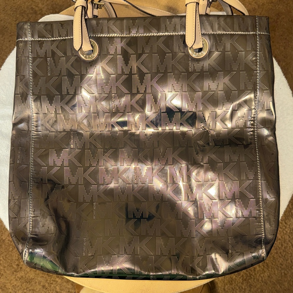 Michael Kors Shimmering Bronze Tote